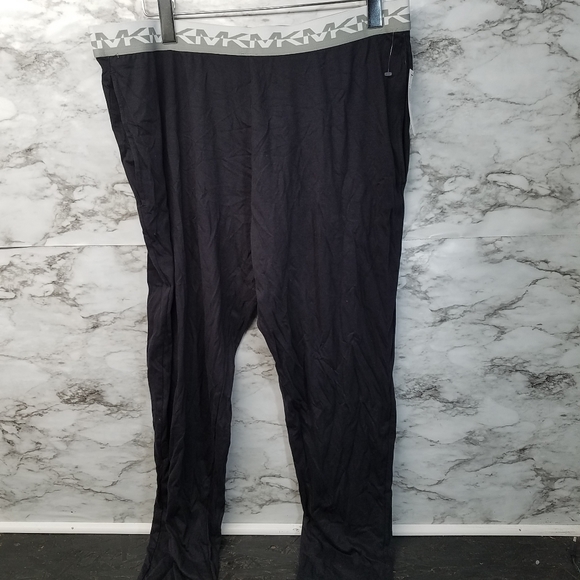 Michael Kors Mens Black Leggings Sz L New 59$ - Picture 1 of 5